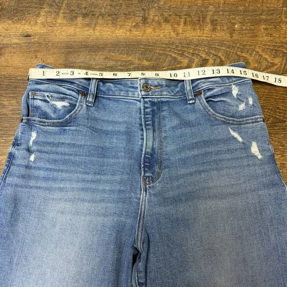 Abercrombie & Fitch Super Skinny Ankle High Rise Jeans Size 31/12 Curve Love - Picture 3 of 8